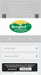 Mobile Screenshot of berghof-dachsteinblick.at